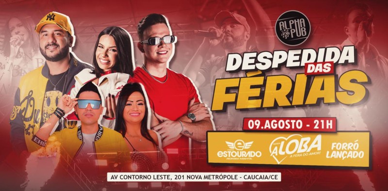 DESPEDIDA DAS FÉRIAS